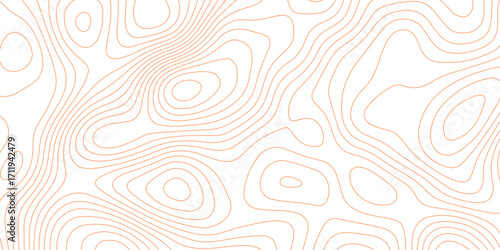 Topographic map background with geographic grid for hiking and mountain sport. luxury topographic wavy pattern and geographic grid map design. paper texture Imitation of a geographical map shades.