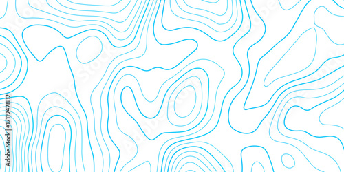 Topographic map background with geographic grid for hiking and mountain sport. luxury topographic wavy pattern and geographic grid map design. paper texture Imitation of a geographical map shades.