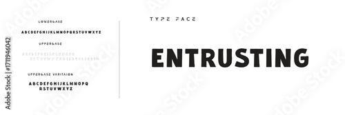 Kids style colorful font design, playful childish alphabet, letters and numbers vector illustration