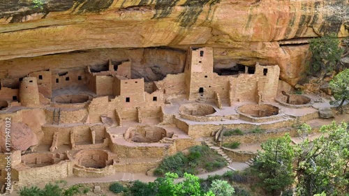 The Cliff Palace,  Mesa Verde National Park, Colorado, USA