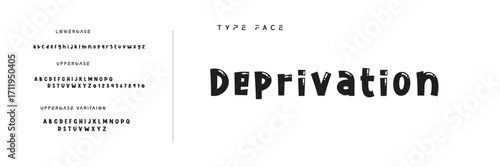 Cartoon audacious alphabet, playful uneven letters, bold geometric graffiti font for kid toy logo, youthful lettering, joyful headlines, and comic book typography. Vector typeset.