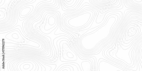Abstract minimal geography location vector topo map. creative discovery White wave grid stripe line map topography. vector geographic contour mounted map background.	