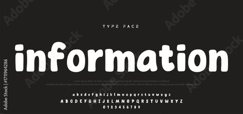 Playful cartoon Font, funky typeface for joyful brings life designs like children's artwork, birthday invitations, playful branding, and carnival typography. Vector typeset