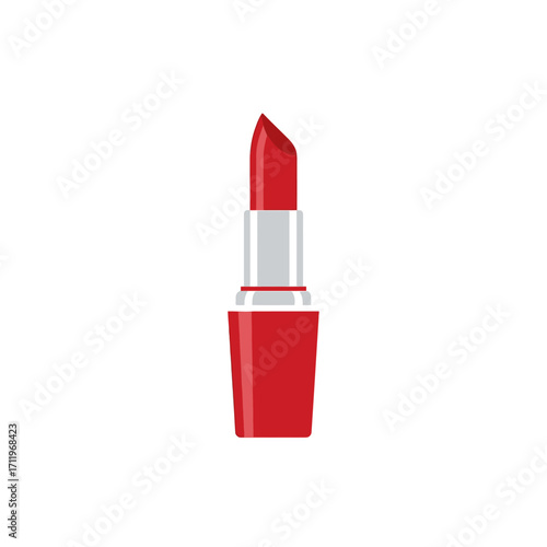 Vibrant Red Lipstick - A Classic Beauty Essential for Bold Lips.