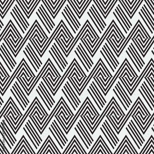 seamless monochrome black pattern vector design