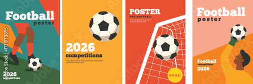 Football Fans and Competition Poster Design