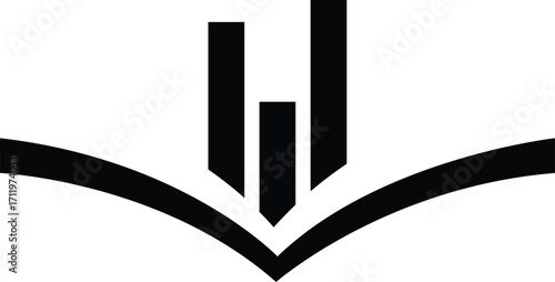  book with accounting icon