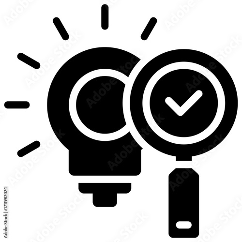 Research icon isolated on white background. vector illustration icon for digital nomad