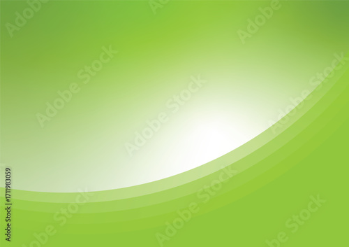 abstract green background with waves