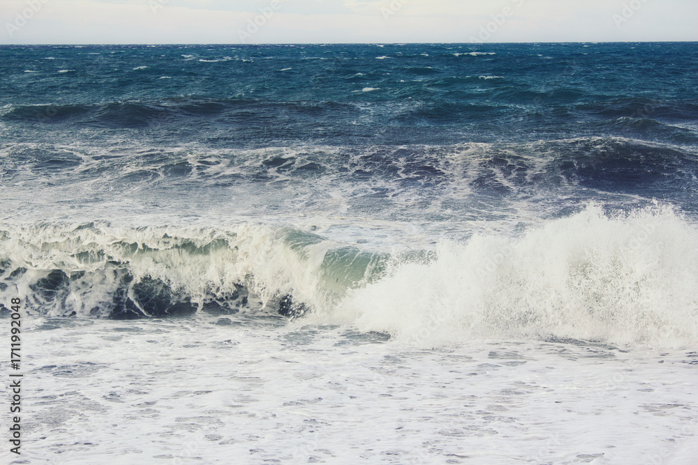 Fototapeta premium wave on the beach