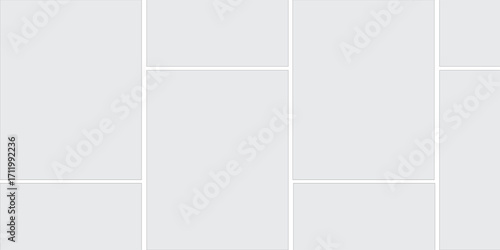 White, soft, rectangular leather panels, high quality seamless realistic texture