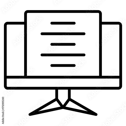 Page line icon