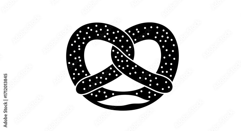 Fototapeta premium Delicious Baked Pretzel.