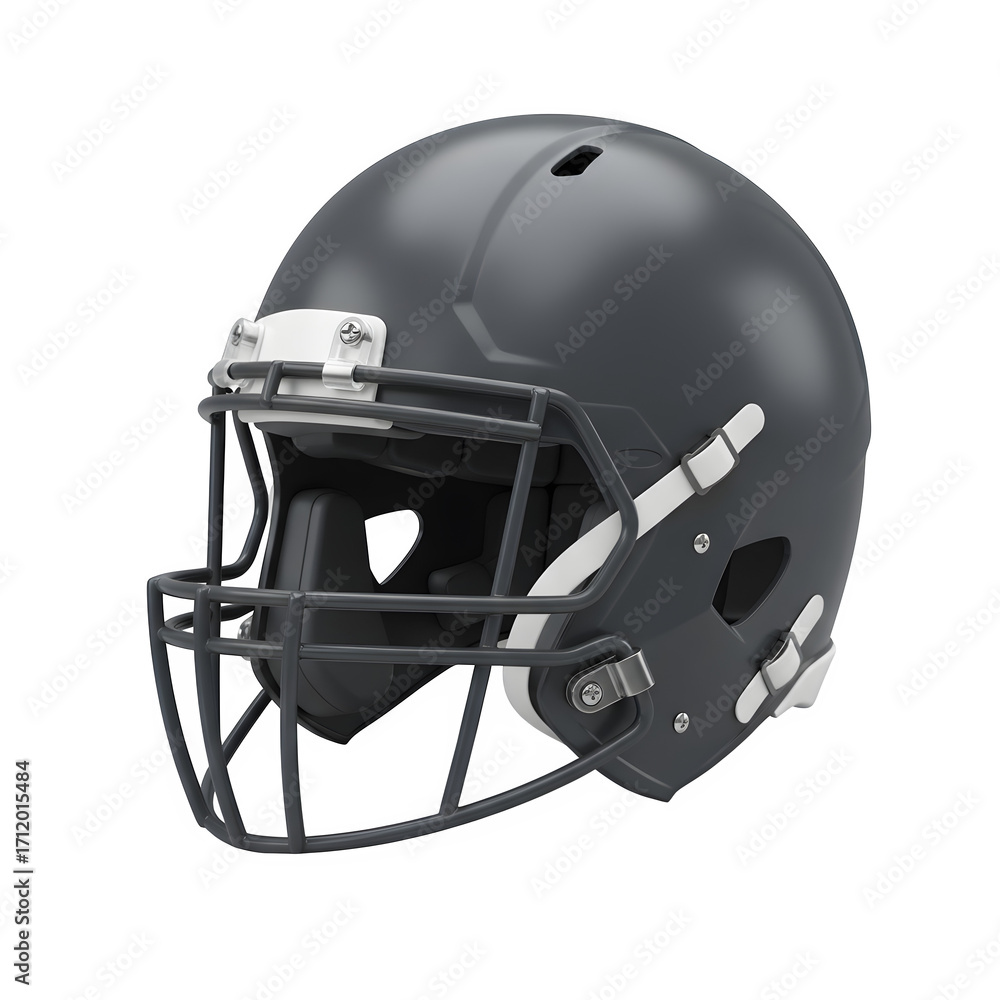 Fototapeta premium American Football Helmet, isolated on transparent background