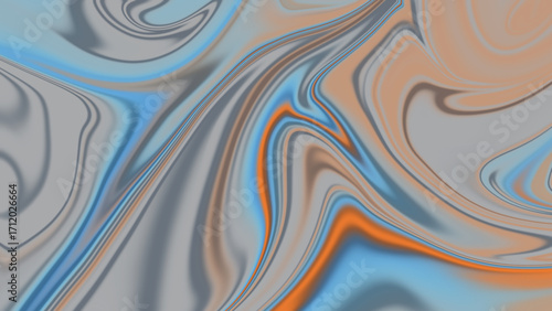 Abstract digital artwork with smooth fluid gradients blending deep navy blue, golden yellow, and vibrant magenta. The colors flow together in wavy,
liquid-like streaks, creating a soft, surreal, and f