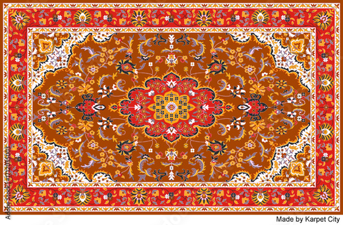 Oriental mandala motif a geometric configuration of symbols typically circular with spiritual ritual significance in Hinduism and Buddhism In desige