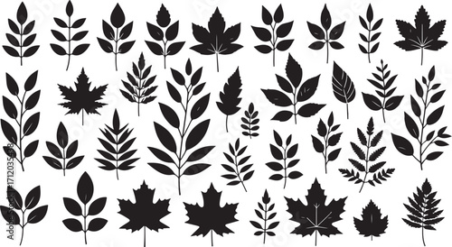 Abstract geometric shape silhouette isolated on transparent background