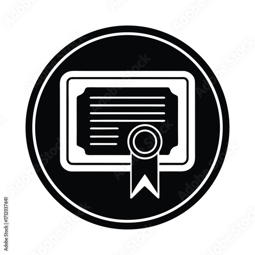 Digital Certificate Icon