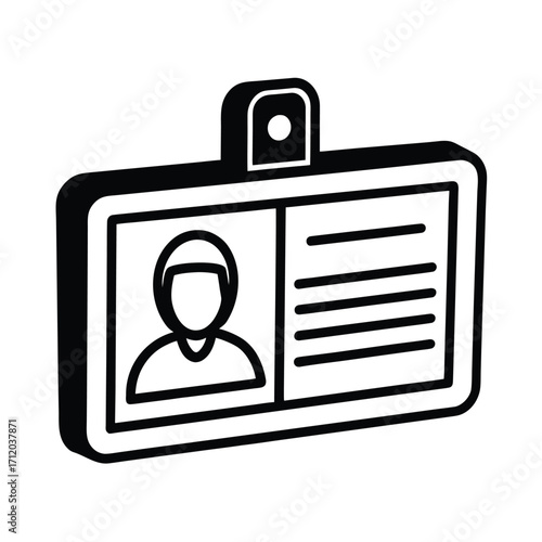 Digital ID Card Icon