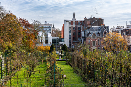Jardin d'arboriculture fruitiere à Lille