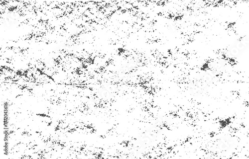 Distressed old grunge texture, background created with wax crayons. Monochrome scratched surface, on white background.