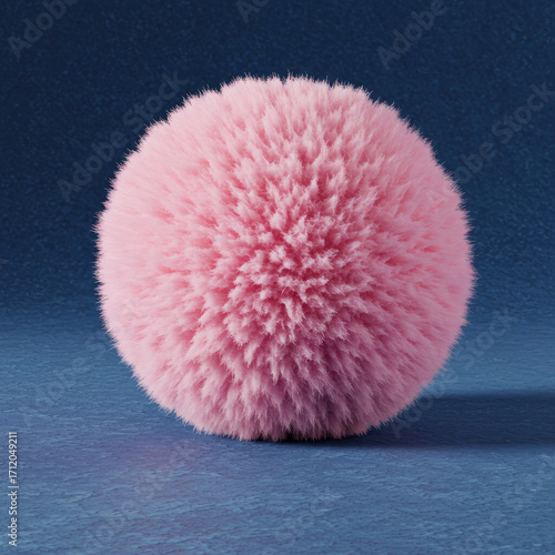 pink ball in the water