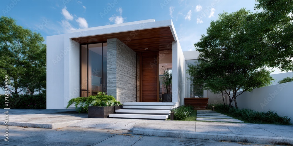 custom made wallpaper toronto digitalModern Minimalist House Design for Elegant Living