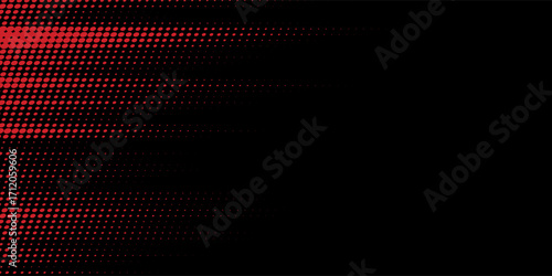 Halftone dots red and blue color pattern gradient grunge texture background. Dot pop art comic sport style vector illustration. modern background