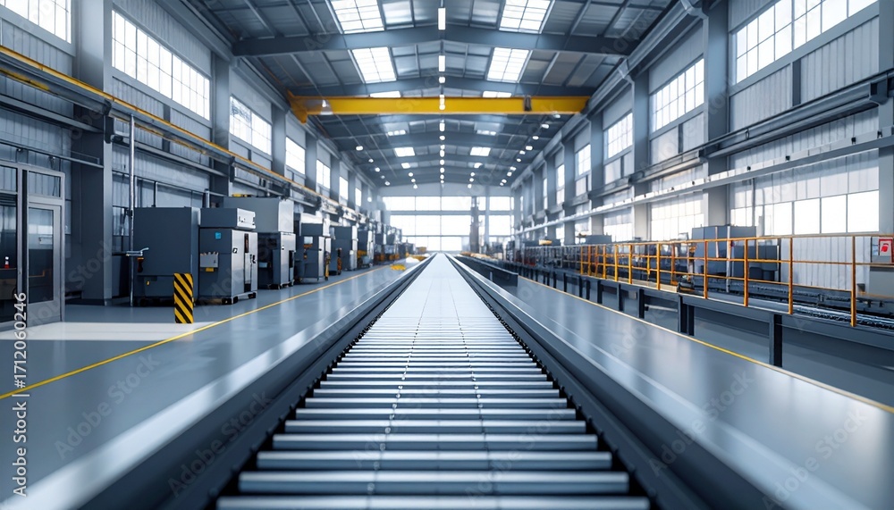 Obraz premium Authentic industrial images in RAW look: factory halls, heavy machinery, construction sites and production facilities. Realistic stock imagery without logos, suitable for business, economy, technology