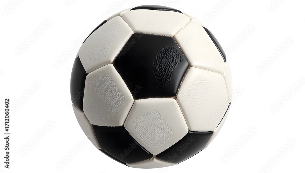 Naklejka premium Soccer Ball Isolated