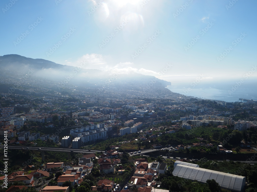 Fototapeta premium Viewpoint overlooking Funchal