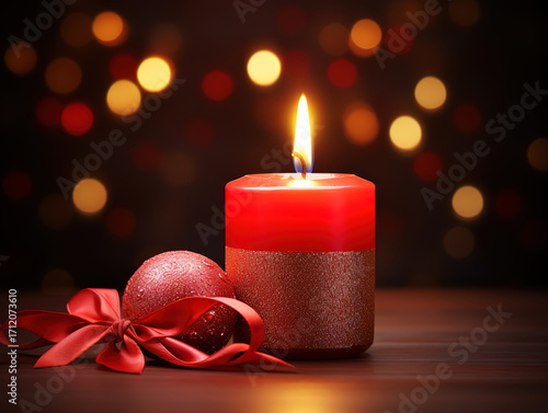 Incredible Christmas ornaments isolated on black