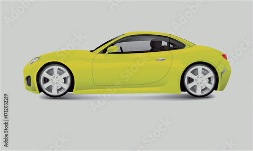 sport car vector illustration