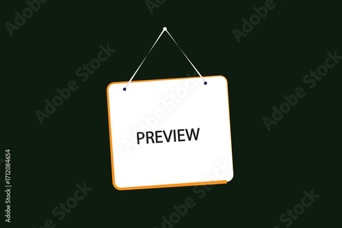 Print button ,web template, preview, banner label ,vector symbol 

