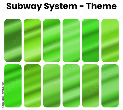  Subway System gradient, An urban collection of metropolitan gradients reflecting the pulse of city transportation. Deep blues and industrial grays capture the essence of underground transit networks.