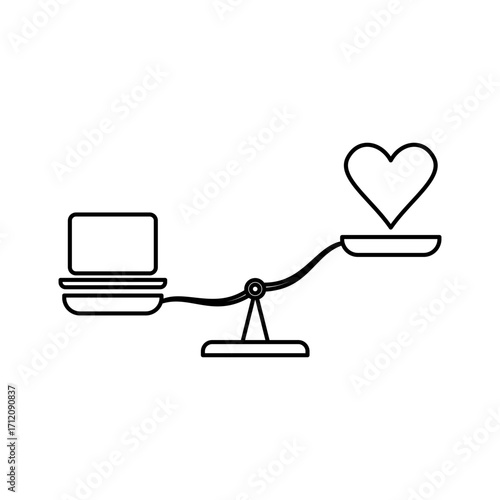 Work-life Balance Icon