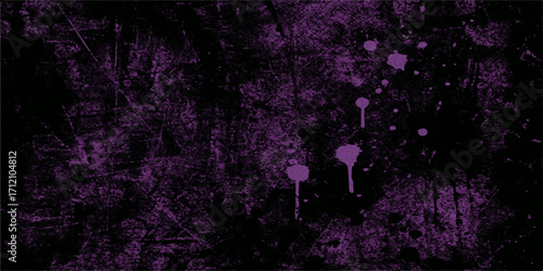 Black and white abstract background with a glowing purple galaxy and a bright star pattern