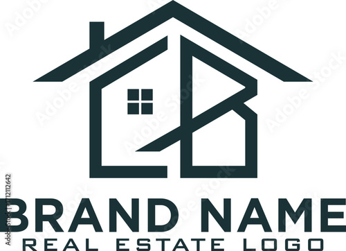 Letter CB Home logo design for download.