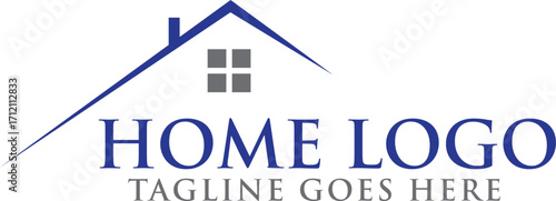 House and Home Logo Design Vector
