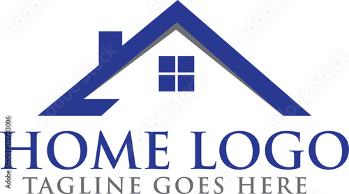 House and Home Logo Design Vector