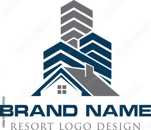 House Construction Logo Vector Template logo