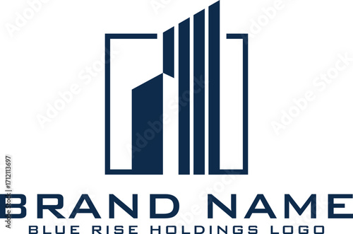 Luxury Home Logo Vector Design, City Skyline, Skyscraper Logo Vector Template