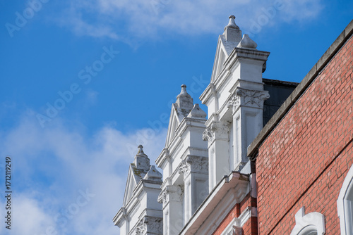 Photography Classic architectural details on Dublin building