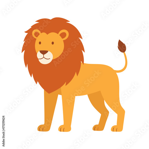 Lew ilustracja