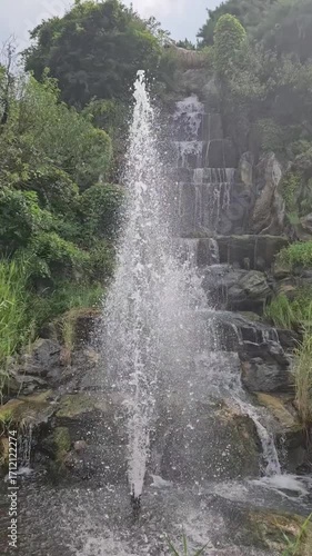 waterfall in the forest