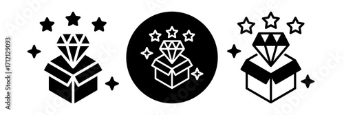 Value Proposition Icon Glyph & Mixed Style Collection Set