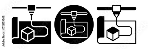 Rapid Prototyping Icon Glyph & Mixed Style Collection Set