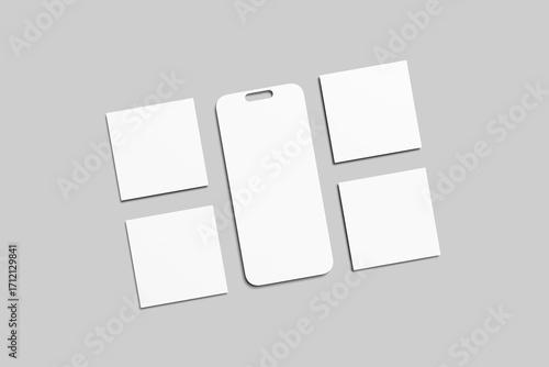 Instagram Post Blank Mockup template