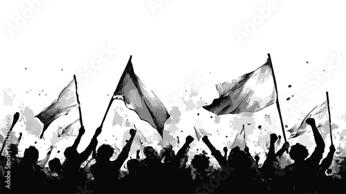 Urban Street Pro Black and White Grunge Illustration for Creative Projects
