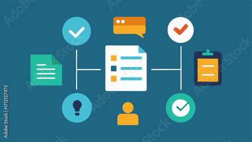 items are stylized with checkboxes and icons for easy tracking.